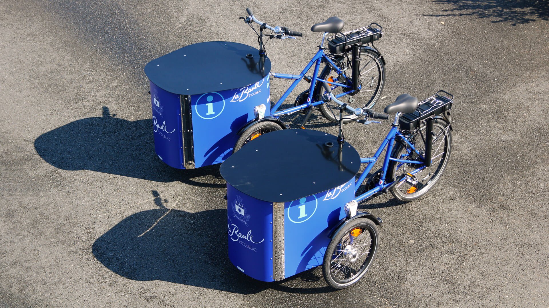 Triporteur NIHOLA Gamme cargo électrique