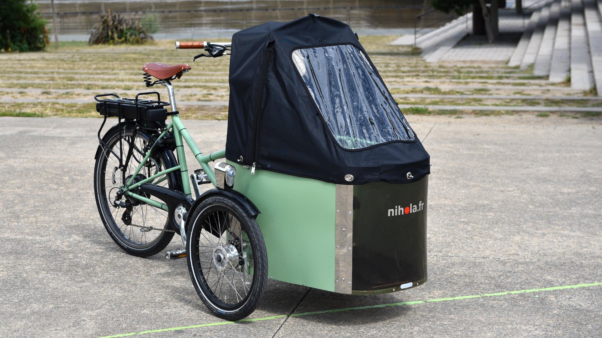 Triporteur NIHOLA Gamme cargo électrique