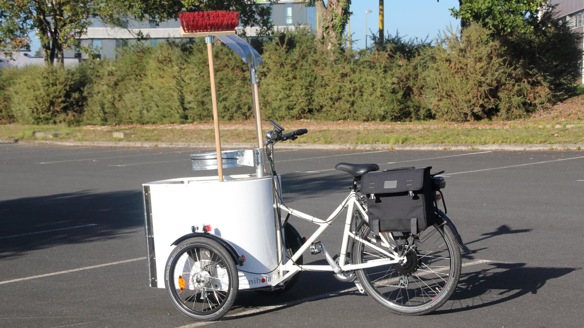 Housse de pluie pour vélo cargo XL 