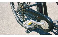 Triporteur NIHOLA CARGO 4.0 avec protection pluie rouge