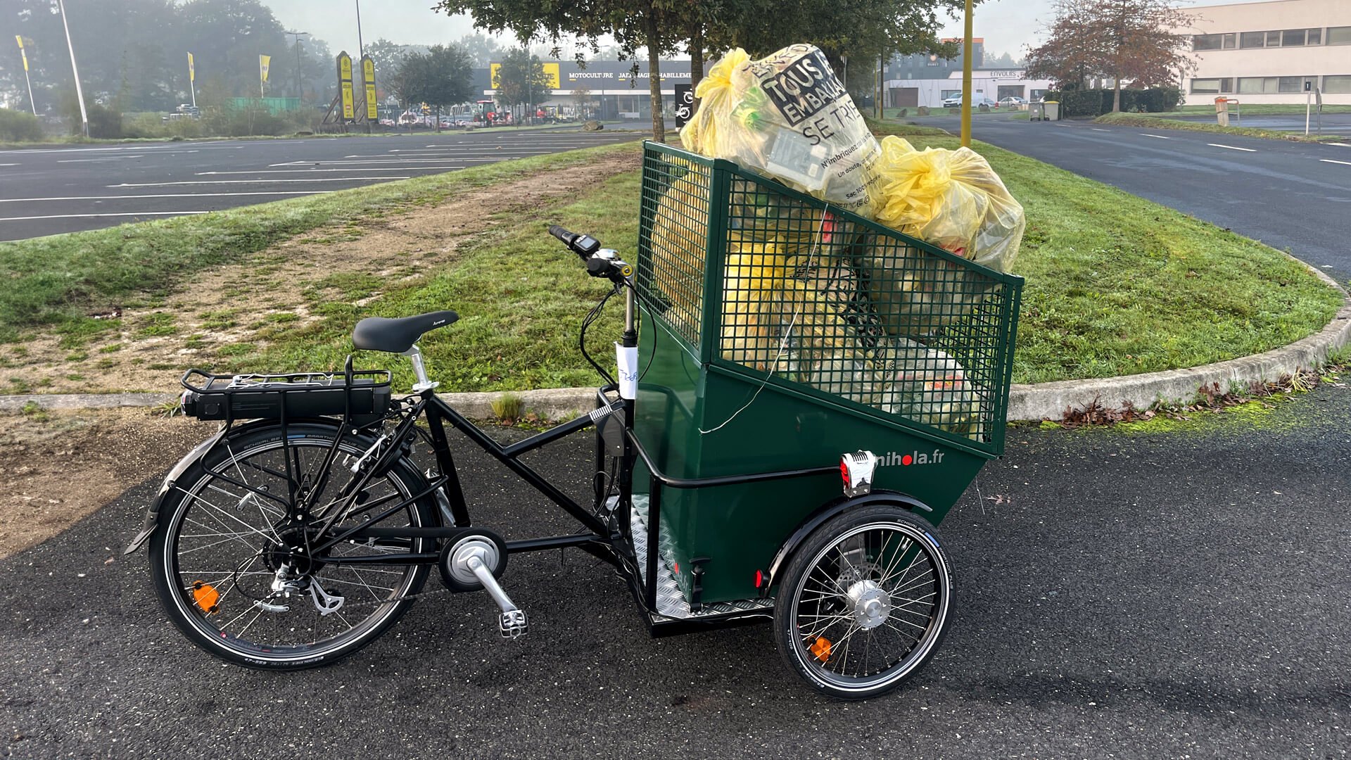 Triporteur électrique NIHOLA MAXX Espaces Vert