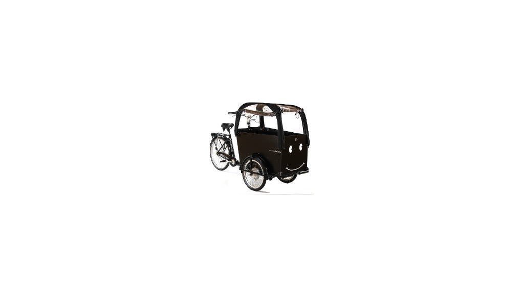 Panneau droit pour coffre noir triporteur Amsterdam Air Smiley et Pro
