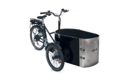 Image packshot du triporteur NIHOLA Cargo Open électrique