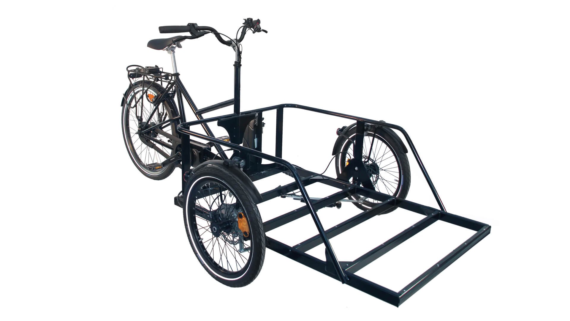 Triporteur NIHOLA MAXX avec moteur pédalier 