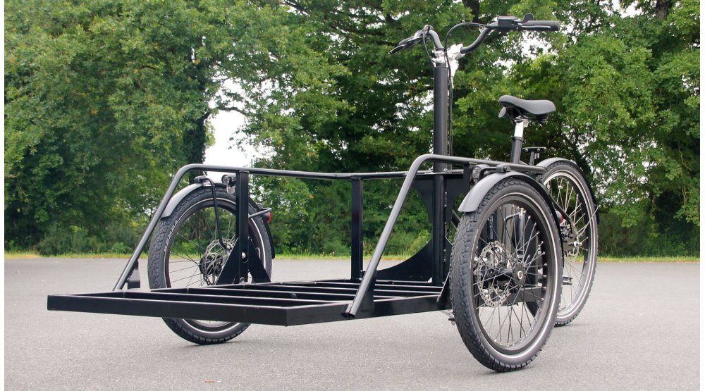 Le triporteur NIHOLA MAXX assistance pédalier avec son nouveau cadre G2