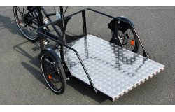 Plancher tôle larmée pour triporteur NIHOLA MAXX