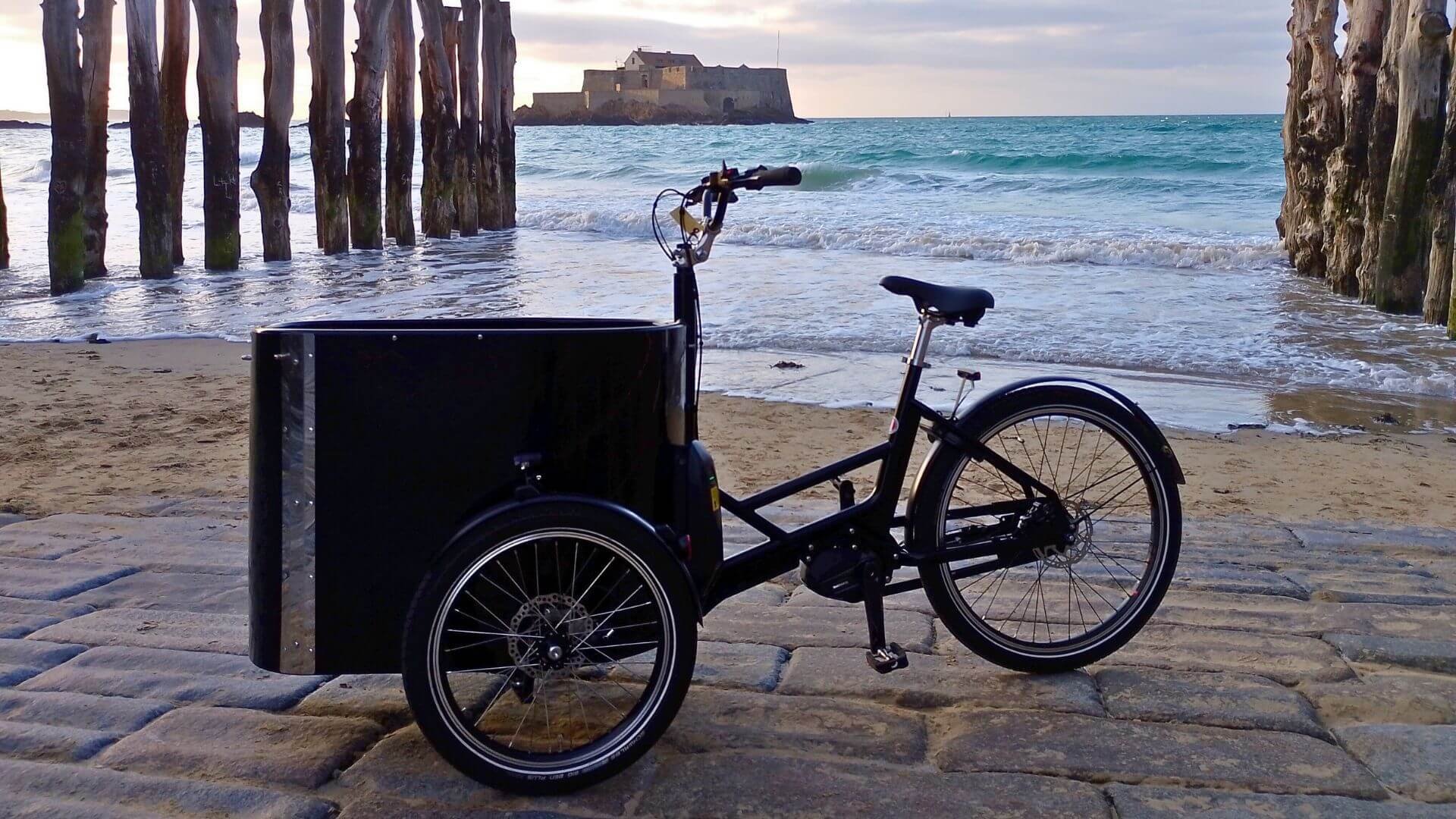 Le Nihola Cargo XL Pro avec son nouveau cadre