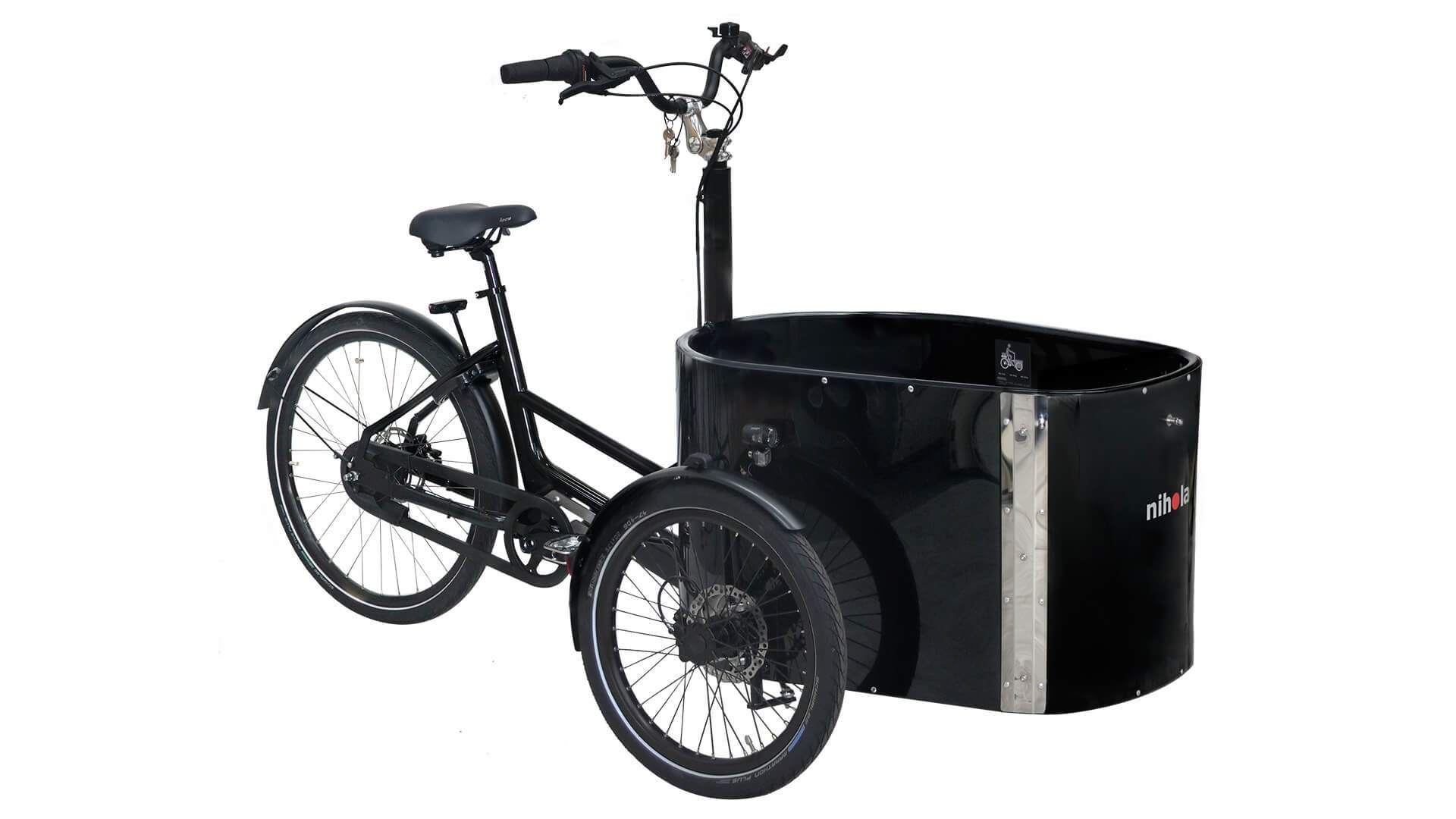 Le NIHOLA CARGO Single musculaire avec son nouveau cadre G2