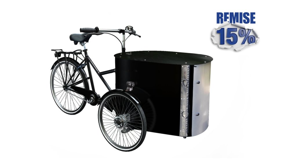 15% de remise immédiate sur ce triporteur pro sans assistance électrique !