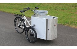 LE vélo idéal pour assurer la propreté urbaine et l'entretien des espaces verts 