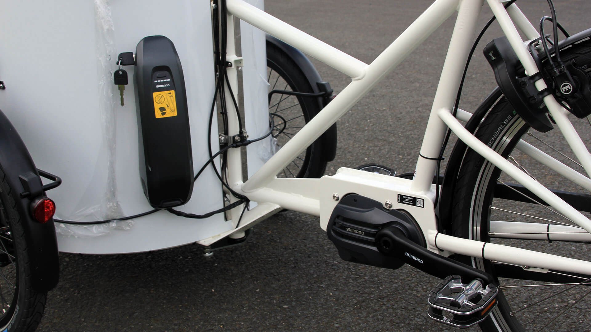 Équipé d'une batterie 504 Wh