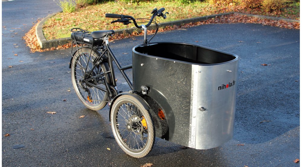 NIHOLA XL PRO MOTEUR ROUE ARRIERE (modèle de démonstration) Nihola Cargo XL Pro - Modele de démonstration