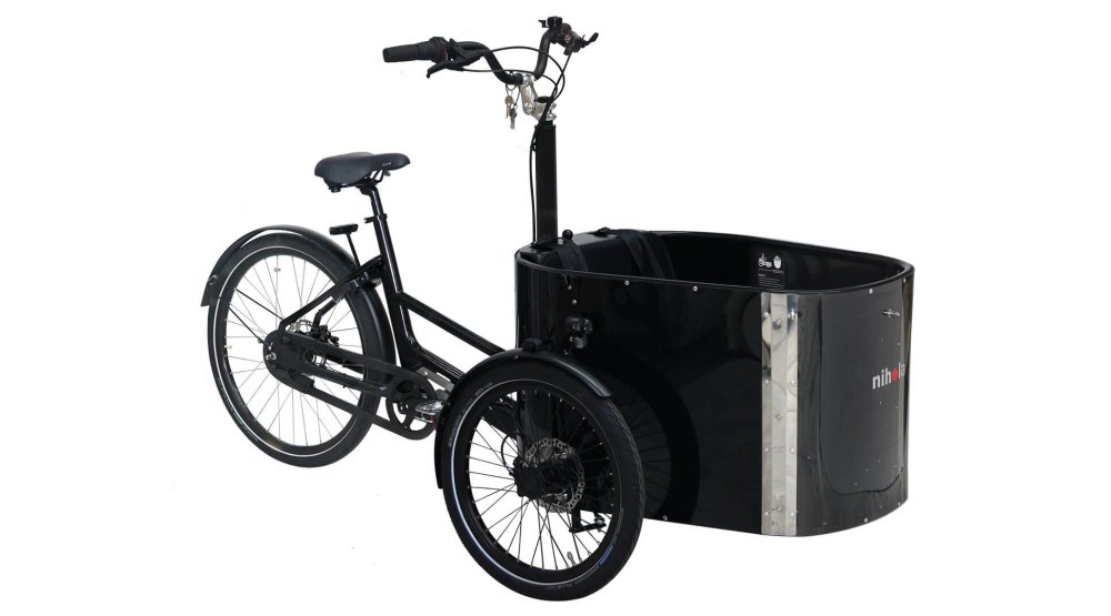 Le NIHOLA CARGO Family musculaire avec son nouveau cadre G2 Le NIHOLA CARGO Family musculaire avec son nouveau cadre G2