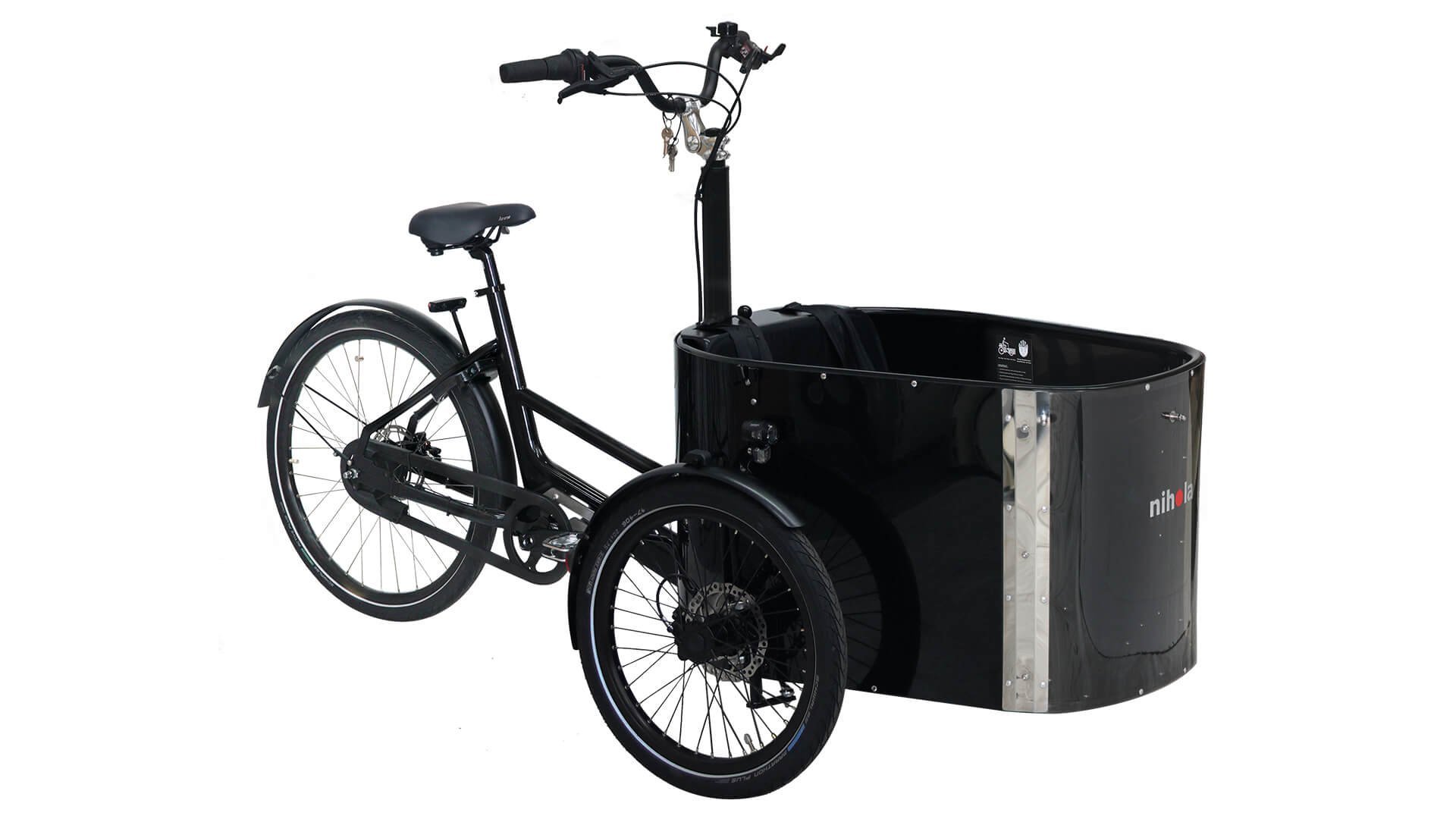 Le NIHOLA CARGO Family musculaire avec son nouveau cadre G2