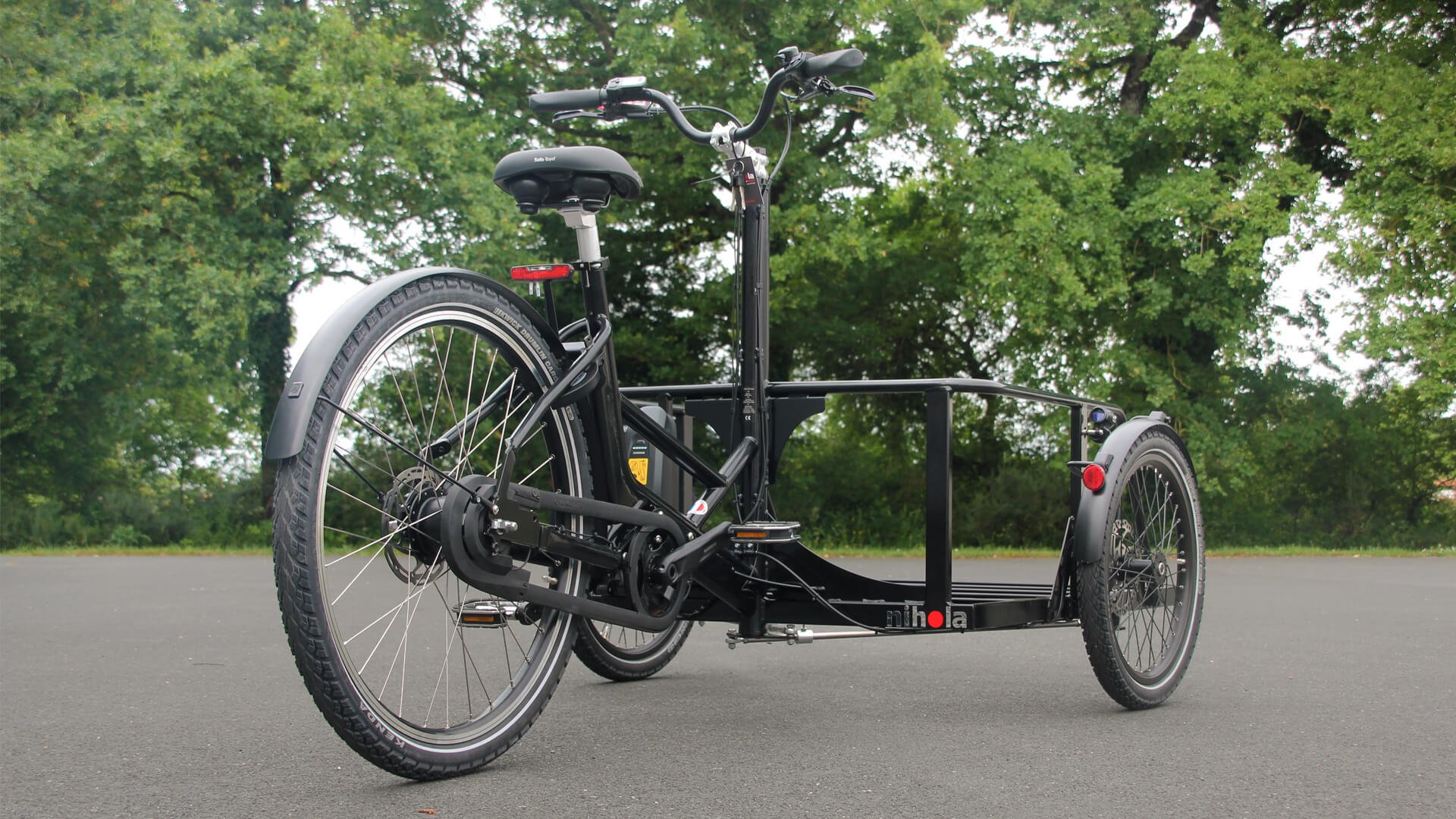 Le triporteur NIHOLA MAXX à destination des professionnels