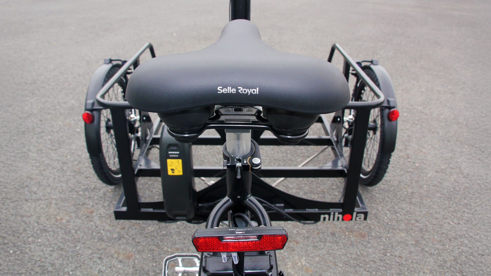 Le tube de selle est désormais bloqué pour éviter de se faire voler la selle de son vélo