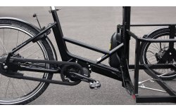 Le nouveau cadre G2 des triporteus Nihola, plus bas, plus facile à enjamber mais toujours aussi solide