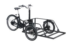 Le triporteur NIHOLA MAXX avec assistance pédalier Shimano