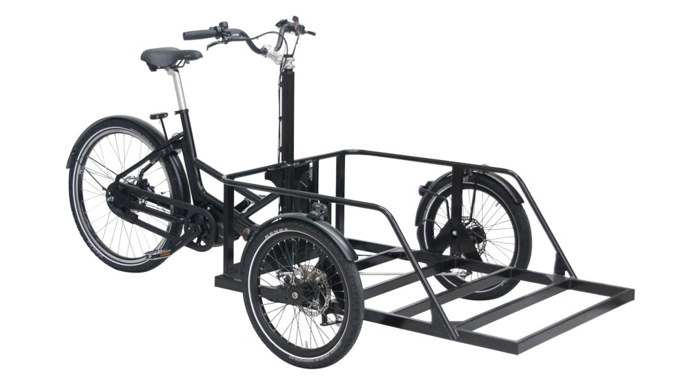 Le triporteur NIHOLA MAXX avec assistance pédalier Shimano