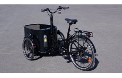 Le porte-bagage arrière est en option sur les versions musculaires et avec assistance pédalier Shimano