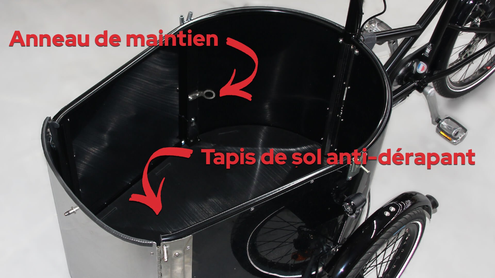 Les deux éléments du kit dog inclus de base sur ce modèle