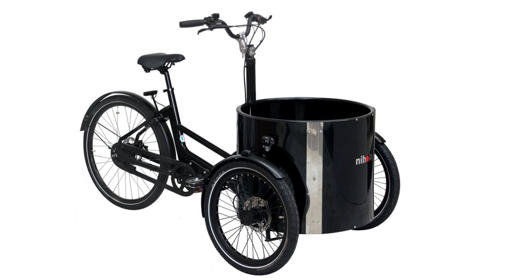 Triporteur NIHOLA LOW avec assistance pédalier Shimano
