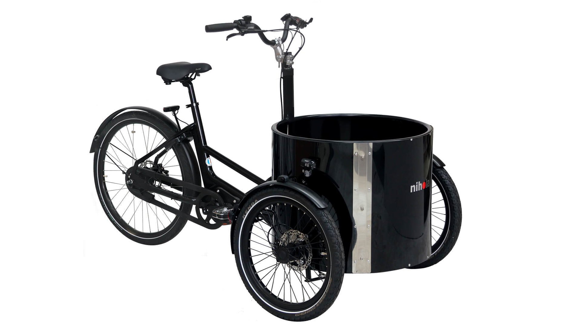 Triporteur NIHOLA LOW avec assistance pédalier Shimano