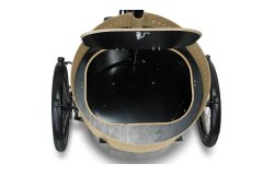 Une fois le couvercle ouvert, vous accédez à un espace de rangement sécurisé de 150 litres