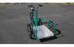 Plancher tôle larmée pour triporteur COMBI Utility