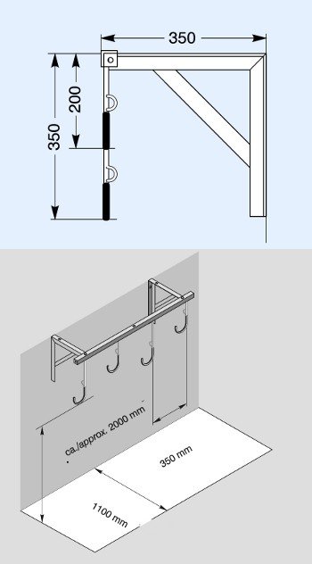 support_porte_velo_mural_3800_dim