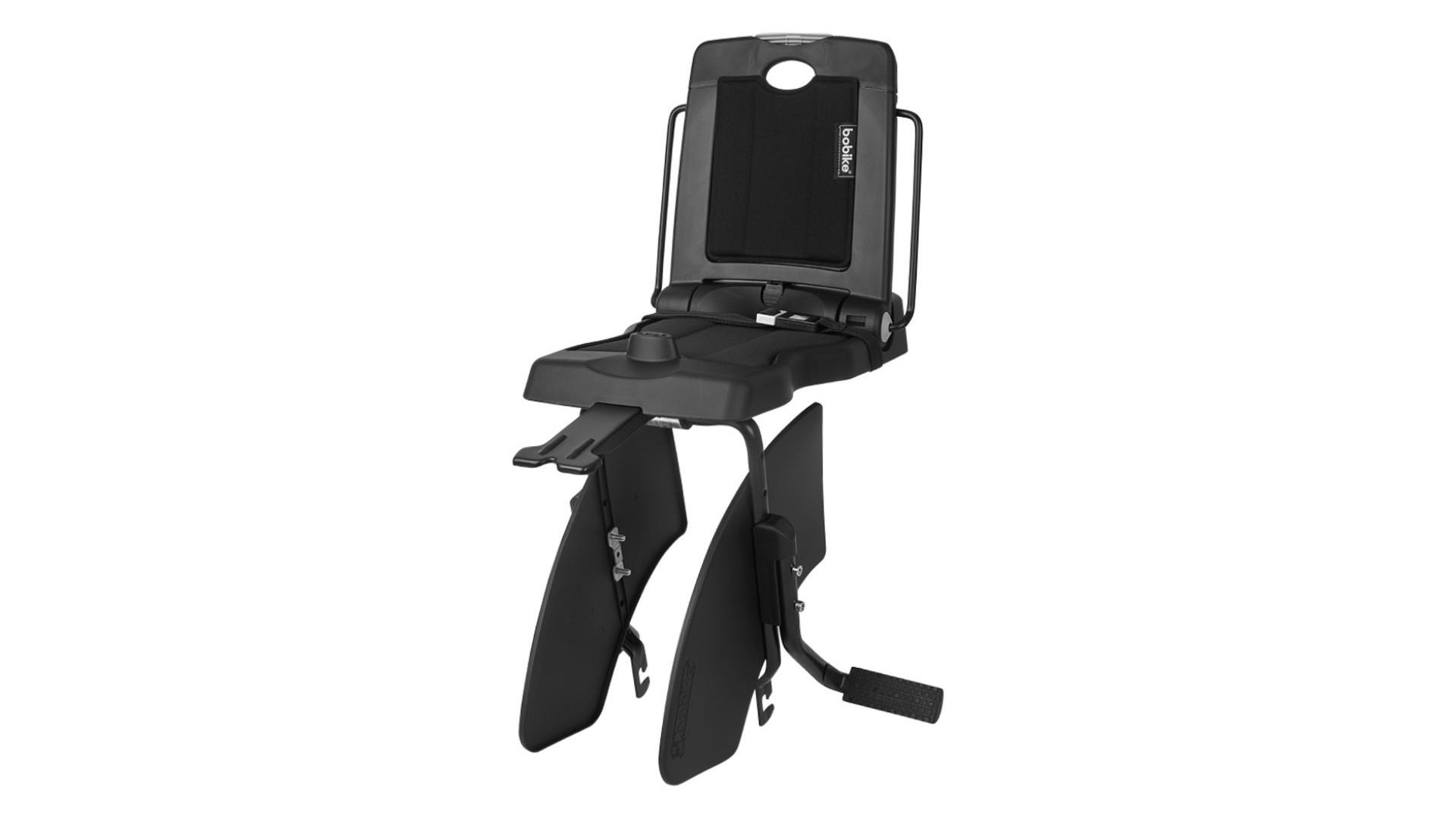 Siège arrière pour enfants Bobike Junior noir