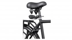 extension câble fixée sur cadre du vélo