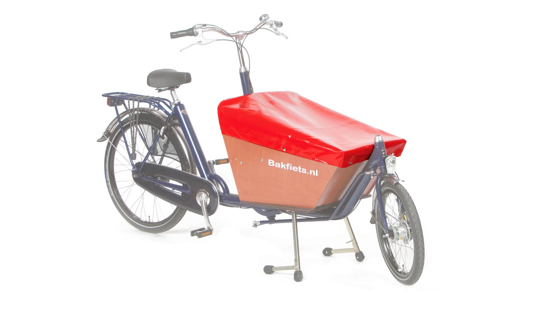 Protection rouge pour coffre Bakfiets.nl court