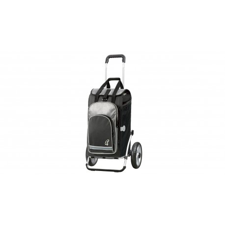 Chariot avec sac isotherme à fixer à un vélo,noir Chariot avec sac isotherme à fixer à un vélo,noir
