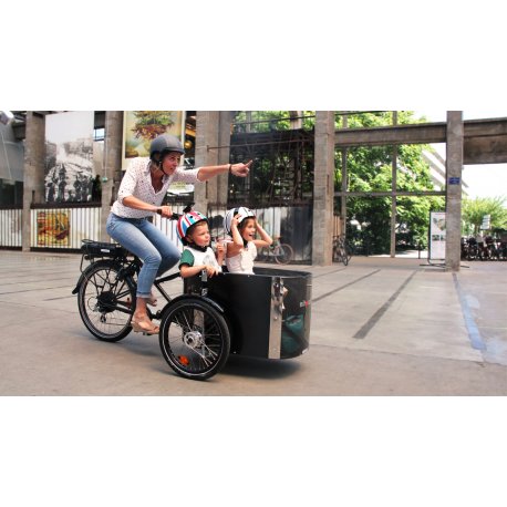 Le Nihola Cargo Family, idéal pour le transport d'enfants Le Nihola Cargo Family, idéal pour le transport d'enfants