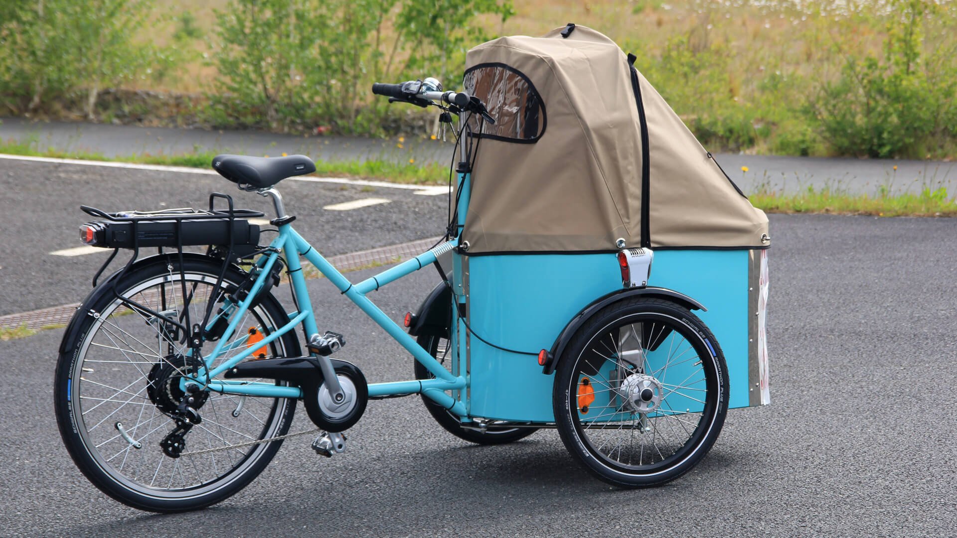 Triporteur NIHOLA Gamme cargo électrique