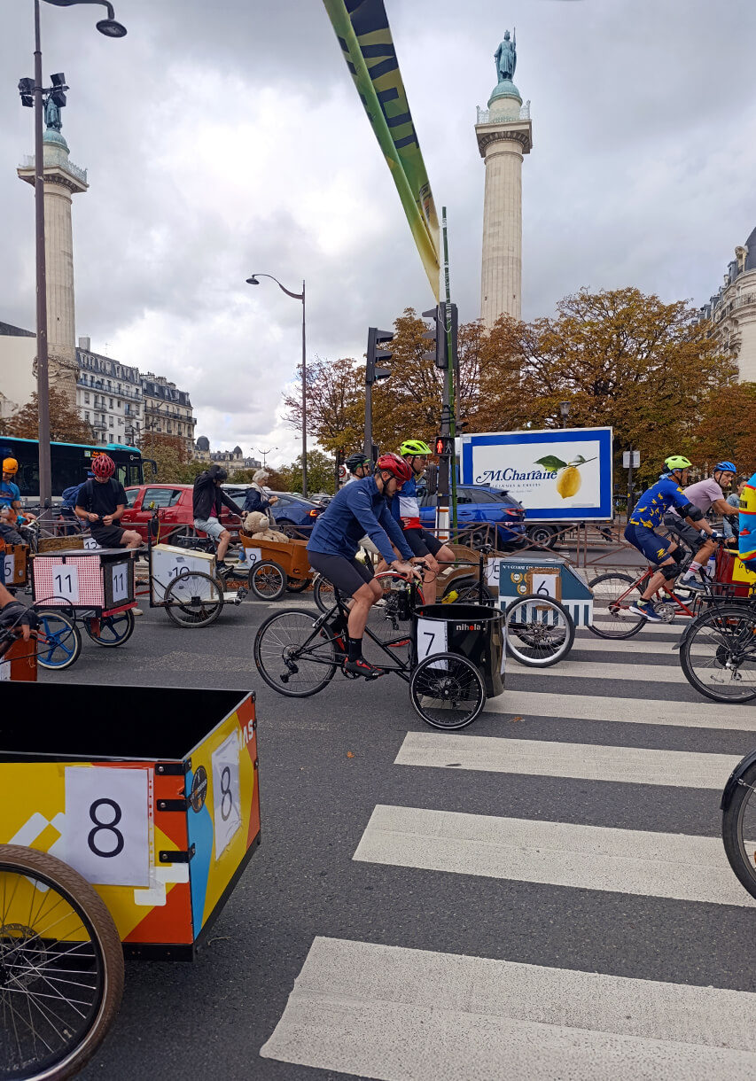 Et ils sont partis les fous du guidon !