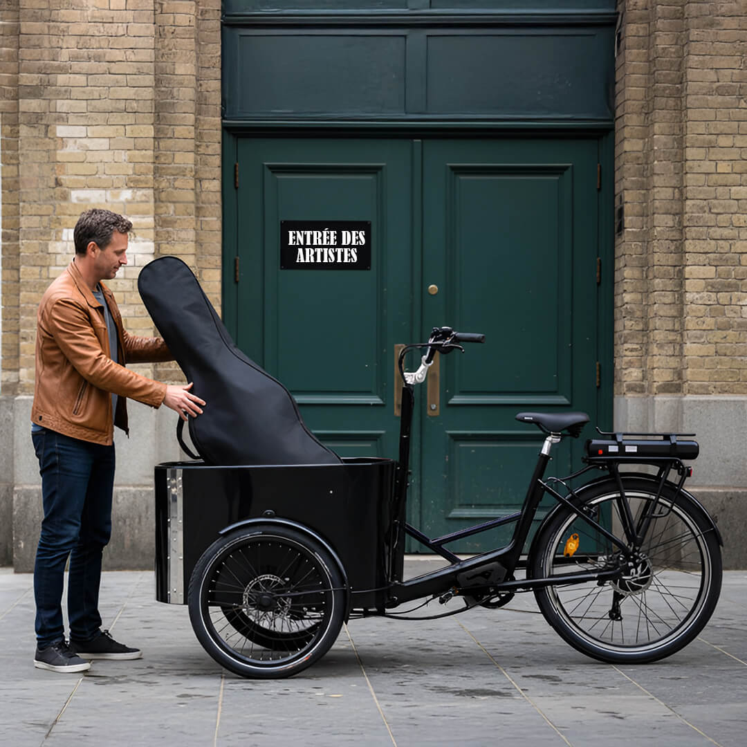 Les musiciens par exemple peuvent tirer profit d'un NIHOLA CARGO Single 