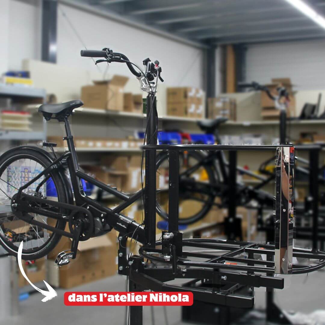 Nouveau cadre dans l'atelier Nihola