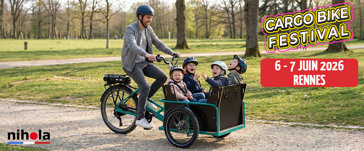Nihola présent au Cargo Bike Festival