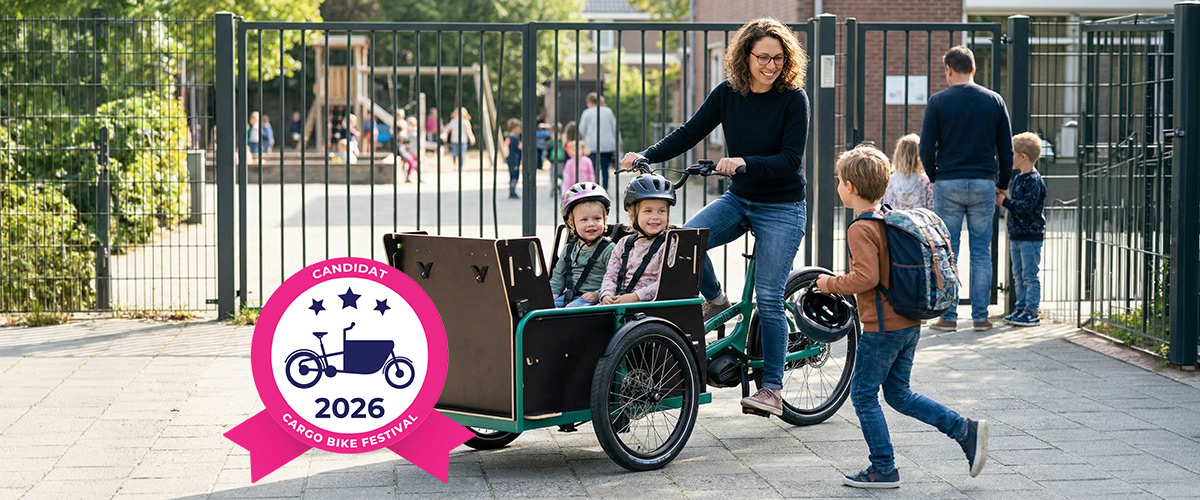 COMBI 4 Family, candidat &agrave; l'&eacute;lection du v&eacute;lo cargo de l'ann&eacute;e